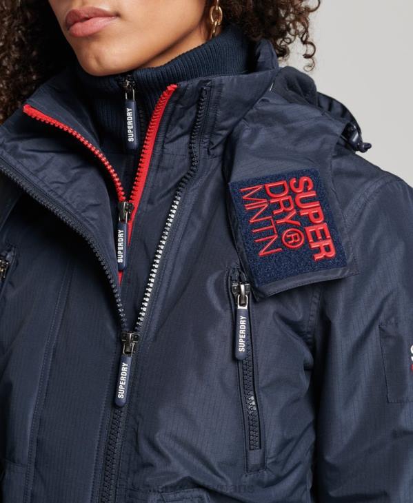 Superdry femmes veste sd-windcheater de montagne D64Z3558 vêtements marine
