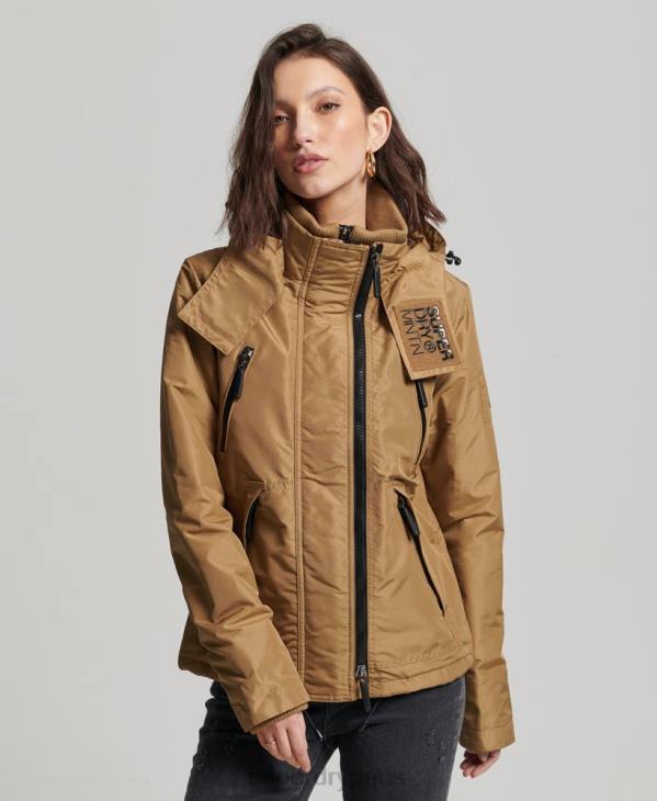 Superdry femmes veste sd-windcheater de montagne D64Z3618 vêtements brun