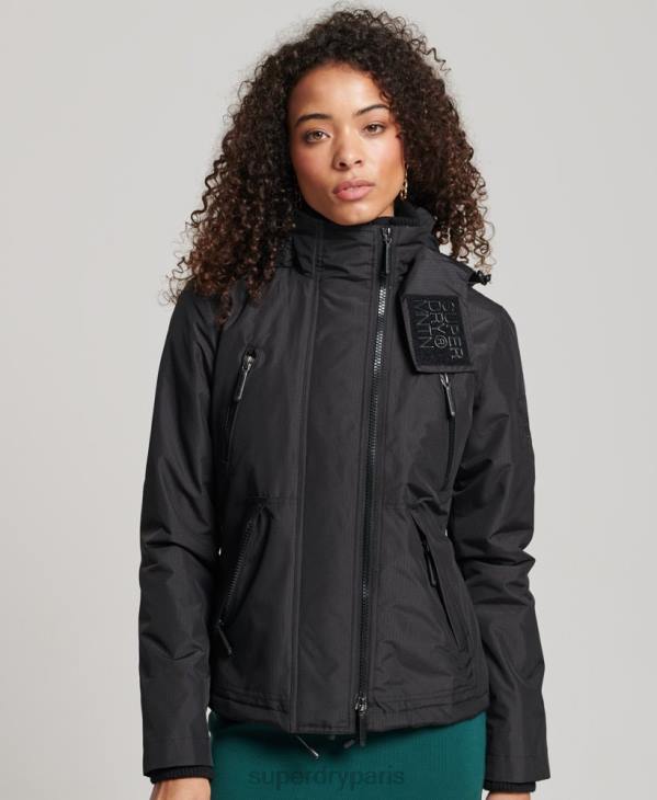 Superdry femmes veste sd-windcheater de montagne D64Z3628 vêtements noir
