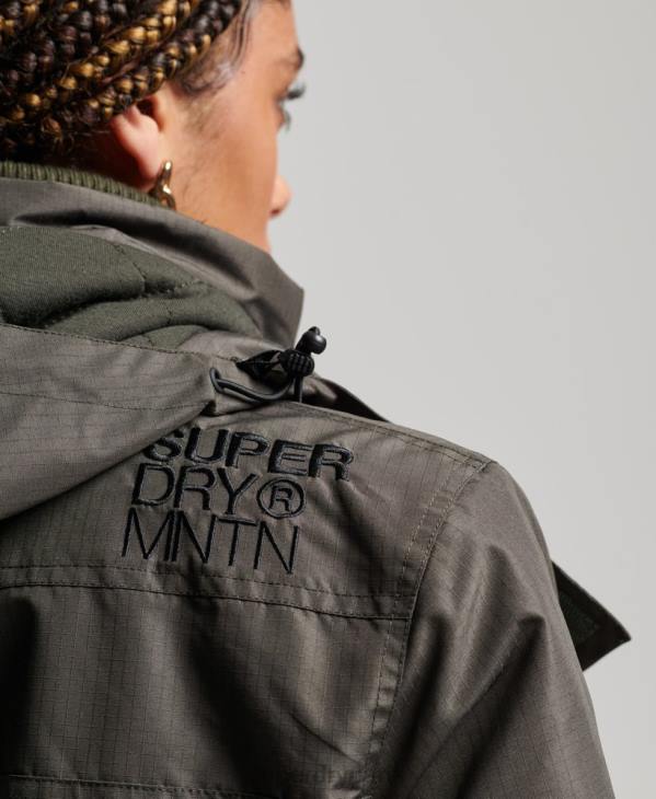 Superdry femmes veste sd-windcheater de montagne D64Z3728 vêtements vert