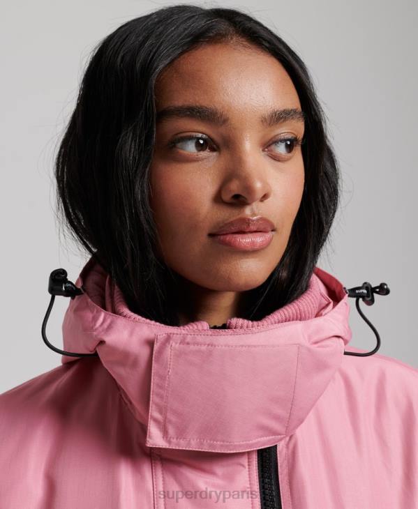 Superdry femmes veste sd-windcheater de montagne D64Z3833 vêtements rose