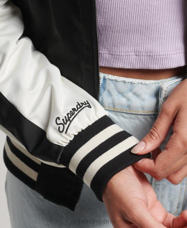 Superdry femmes veste suika D64Z3840 vêtements noir