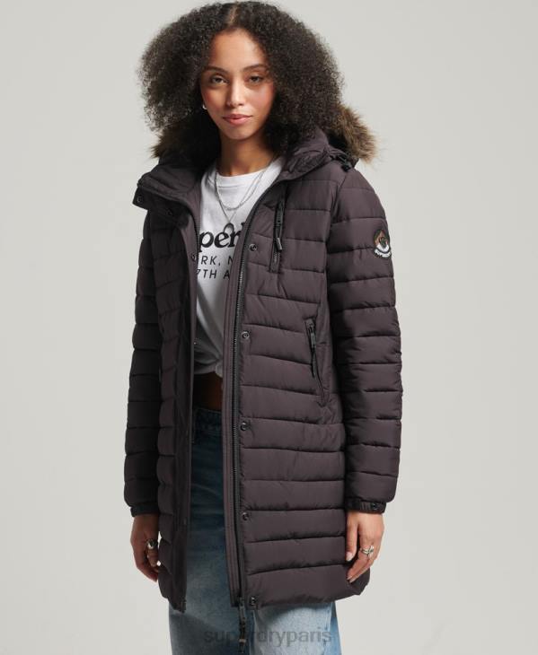 Superdry femmes veste super fuji D64Z3656 vêtements violet