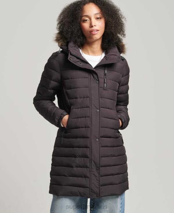 Superdry femmes veste super fuji D64Z3656 vêtements violet