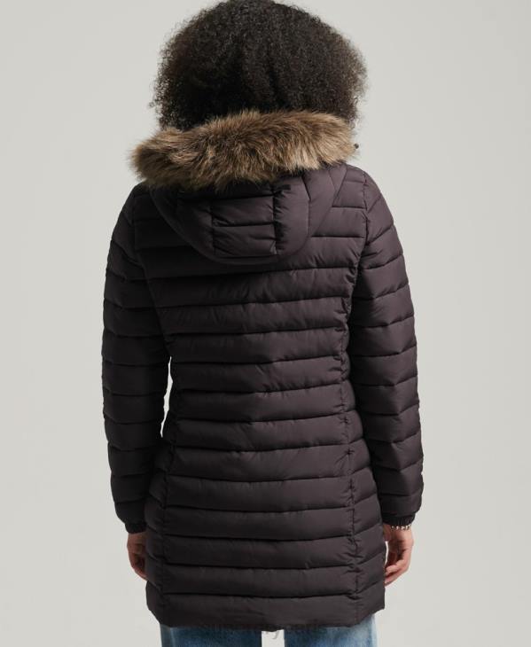 Superdry femmes veste super fuji D64Z3656 vêtements violet