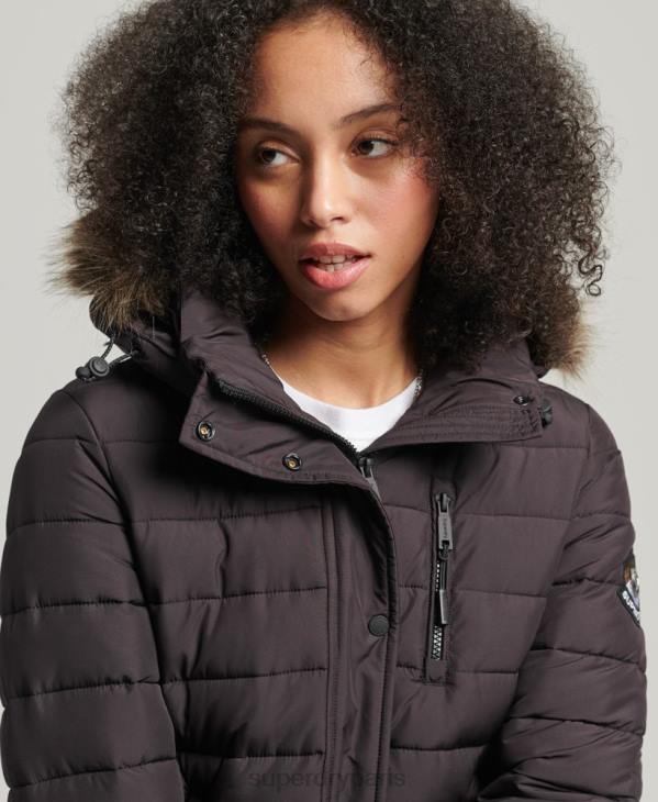 Superdry femmes veste super fuji D64Z3656 vêtements violet