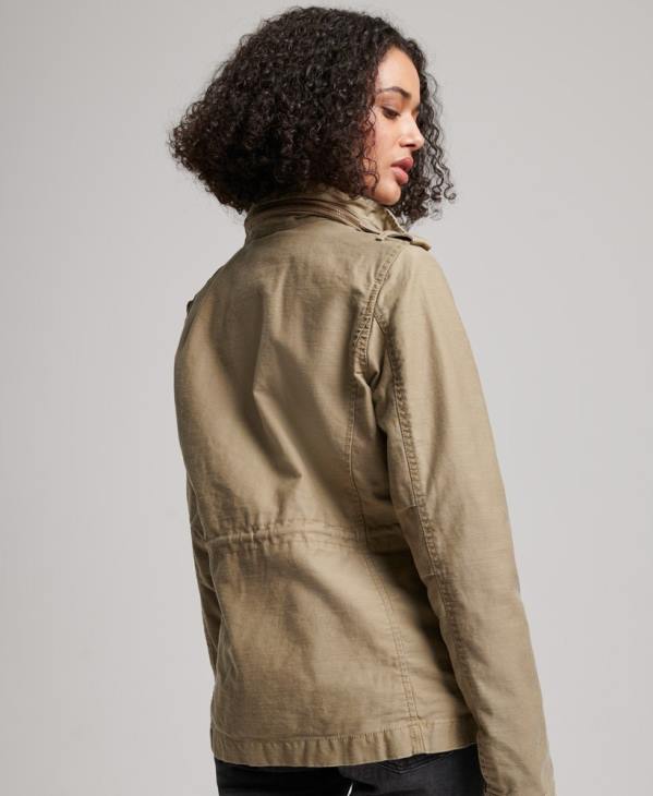 Superdry femmes veste vintage m65 D64Z3534 vêtements bronzer