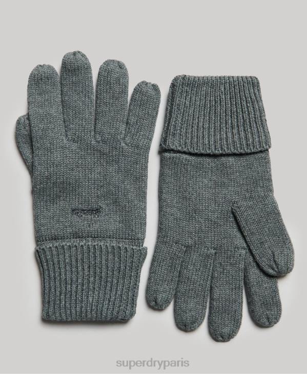 Superdry Hommes ensemble d'accessoires à logo vintage D64Z1648 accessoires gris