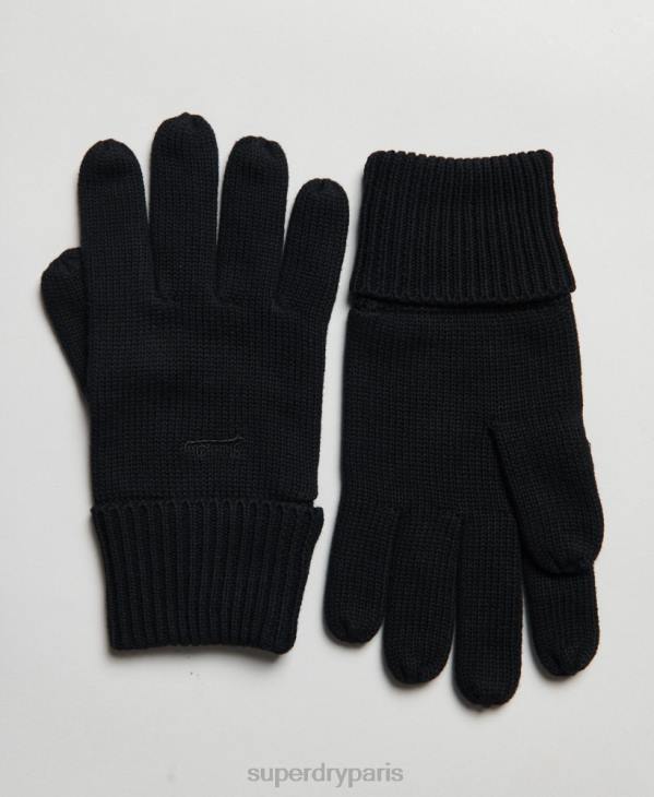 Superdry Hommes ensemble d'accessoires à logo vintage D64Z1674 accessoires noir