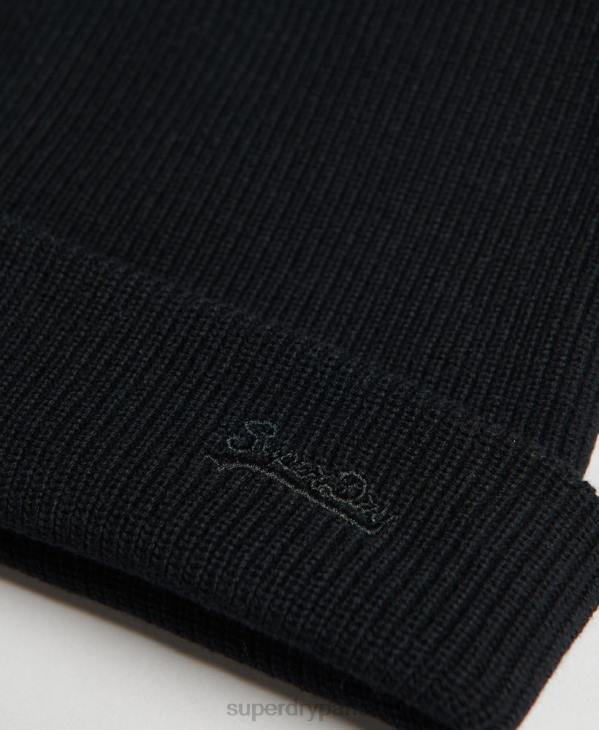 Superdry Hommes ensemble d'accessoires à logo vintage D64Z1674 accessoires noir