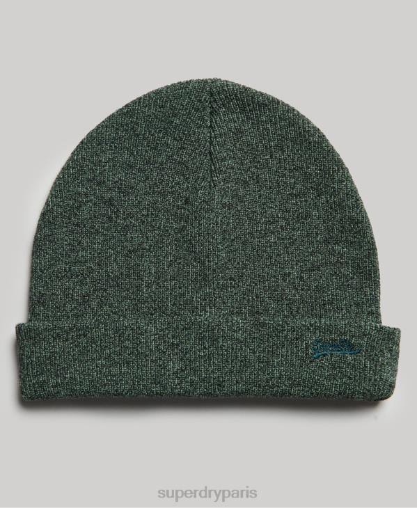 Superdry Hommes ensemble d'accessoires à logo vintage D64Z1675 accessoires vert
