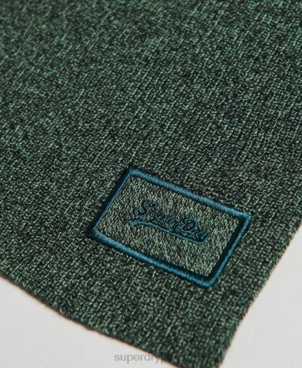 Superdry Hommes ensemble d'accessoires à logo vintage D64Z1675 accessoires vert
