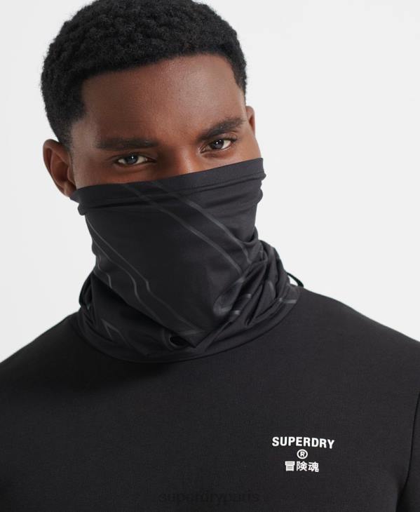 Superdry Hommes tube à neige D64Z1393 accessoires noir