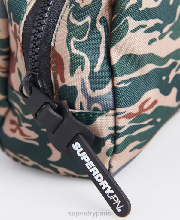 Superdry Hommes étui à crayons classique D64Z6443 accessoires kaki