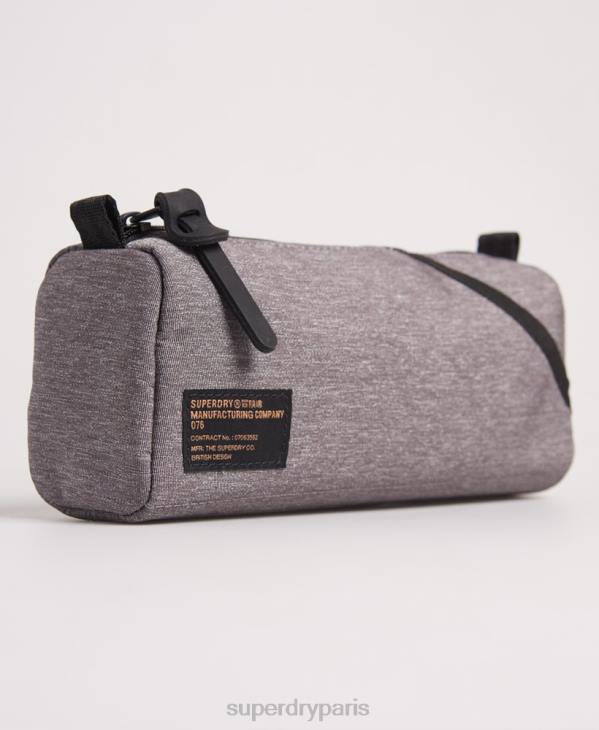 Superdry Hommes étui à crayons détroit D64Z6439 accessoires gris