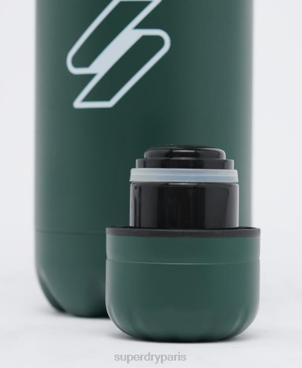 Superdry Hommes bouteille d'eau de style sportif D64Z1878 accessoires vert