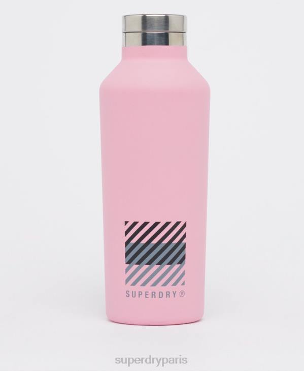 Superdry Hommes bouteille d'entraînement en acier D64Z5375 accessoires rose