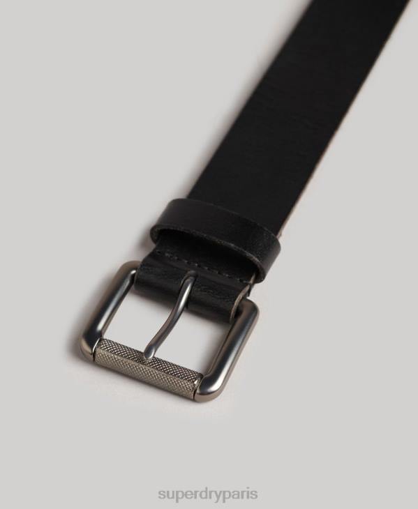 Superdry Hommes ceinture de badgeman D64Z1870 accessoires noir