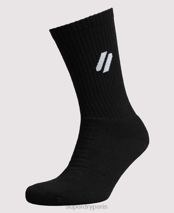 Superdry Hommes coolmax crew chaussettes D64Z1425 accessoires blanc