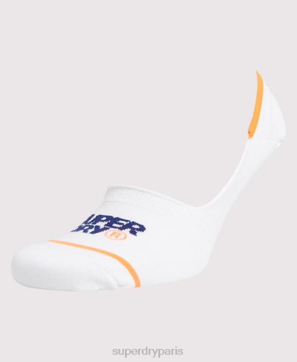 Superdry Hommes pas de chaussettes d'entraînement D64Z1853 accessoires blanc
