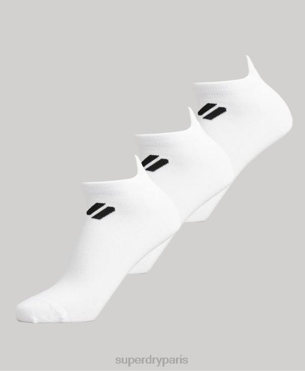 Superdry Hommes socquettes coolmax D64Z1432 accessoires blanc