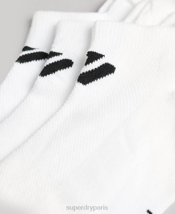 Superdry Hommes socquettes coolmax D64Z1432 accessoires blanc