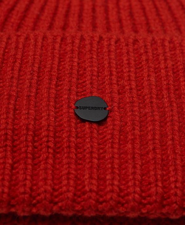 Superdry Hommes bonnet côtelé premium studios D64Z1784 accessoires orange