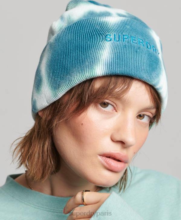 Superdry Hommes bonnet teint D64Z1672 accessoires vert