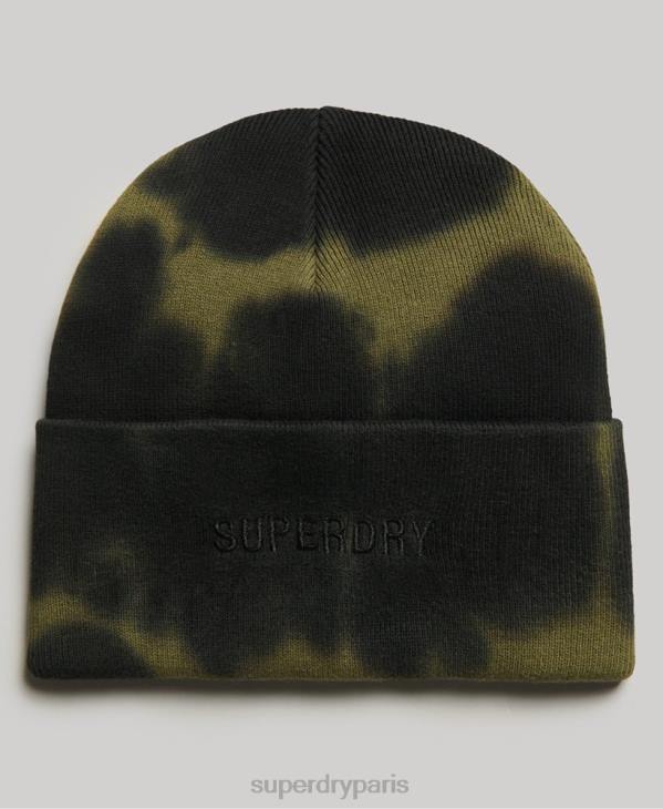 Superdry Hommes bonnet teint D64Z1673 accessoires noir