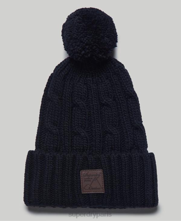 Superdry Hommes bonnet torsadé trawler D64Z1809 accessoires marine