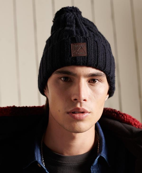 Superdry Hommes bonnet torsadé trawler D64Z1809 accessoires marine