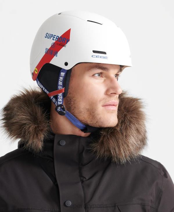 Superdry Hommes casque cebe pow mips D64Z1396 accessoires blanc