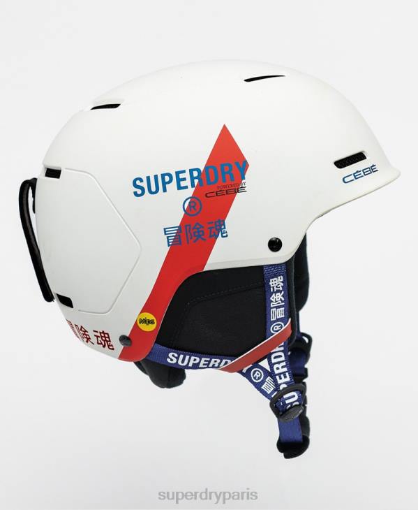 Superdry Hommes casque cebe pow mips D64Z1396 accessoires blanc