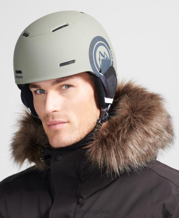 Superdry Hommes casque cebe pow mips D64Z1398 accessoires vert