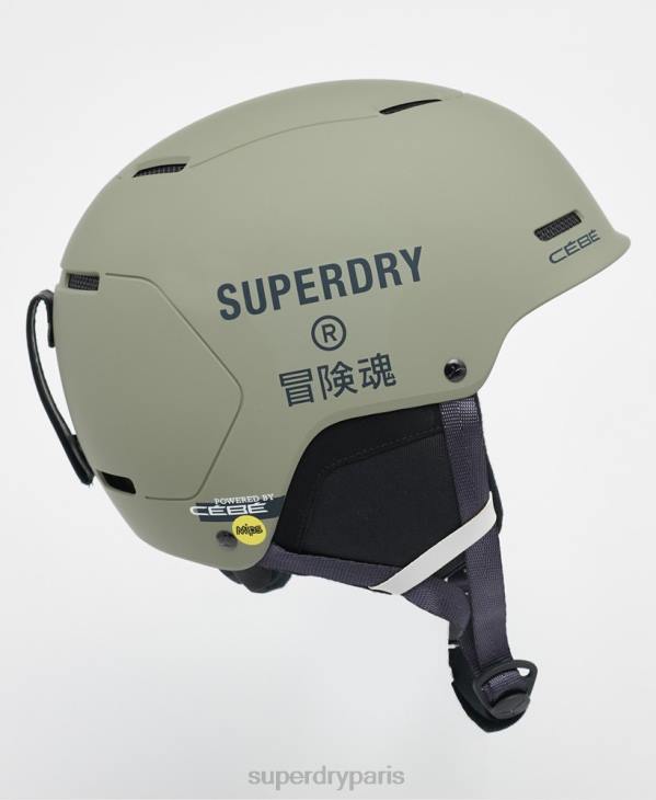 Superdry Hommes casque cebe pow mips D64Z1398 accessoires vert
