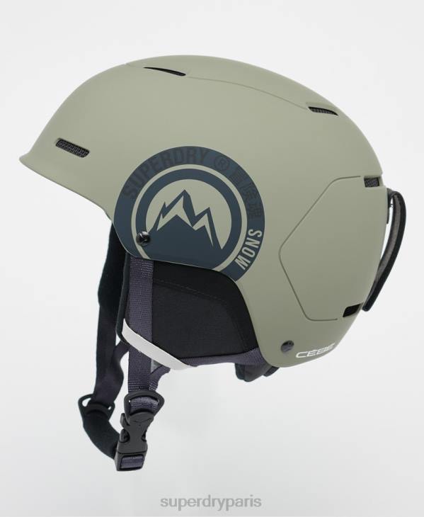 Superdry Hommes casque cebe pow mips D64Z1398 accessoires vert