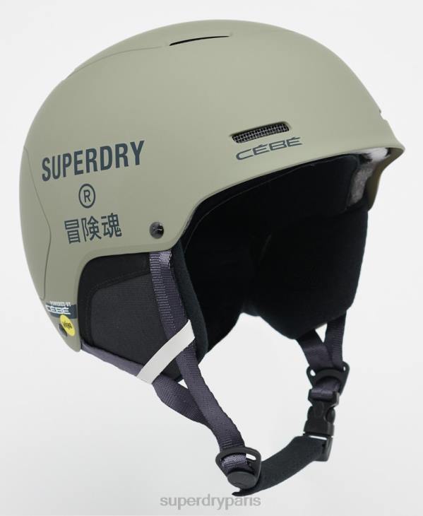 Superdry Hommes casque cebe pow mips D64Z1398 accessoires vert
