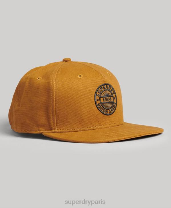 Superdry Hommes casquette b-boy D64Z1631 accessoires brun