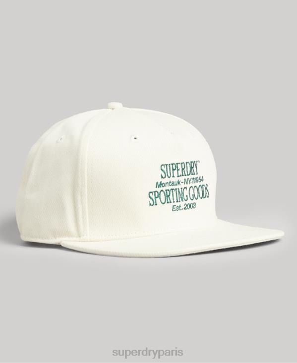 Superdry Hommes casquette b-boy D64Z1643 accessoires crème