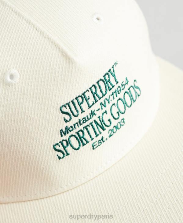 Superdry Hommes casquette b-boy D64Z1643 accessoires crème