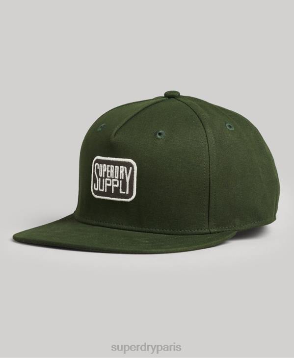 Superdry Hommes casquette b-boy D64Z1746 accessoires vert