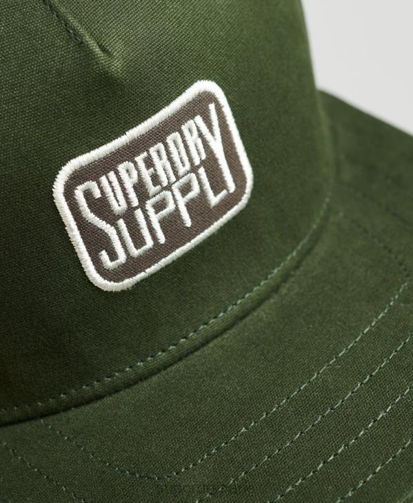 Superdry Hommes casquette b-boy D64Z1746 accessoires vert