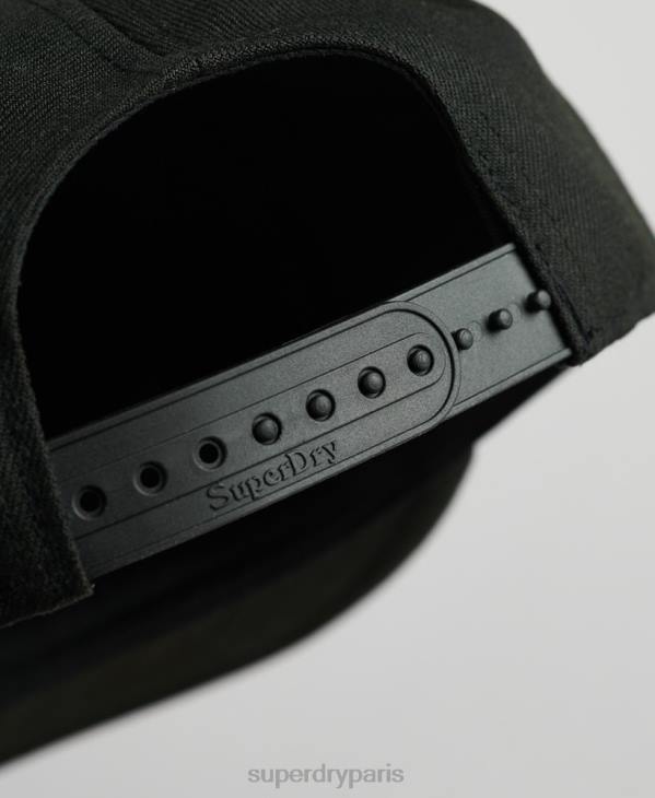 Superdry Hommes casquette b-boy graphique D64Z1647 accessoires noir