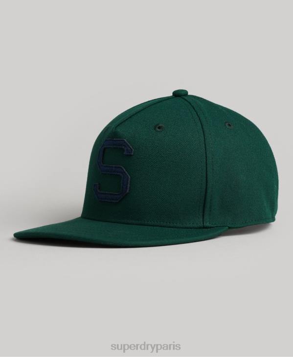 Superdry Hommes casquette b-boy graphique D64Z1676 accessoires vert