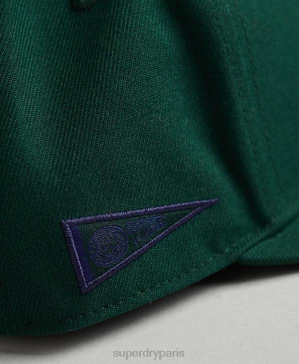 Superdry Hommes casquette b-boy graphique D64Z1676 accessoires vert