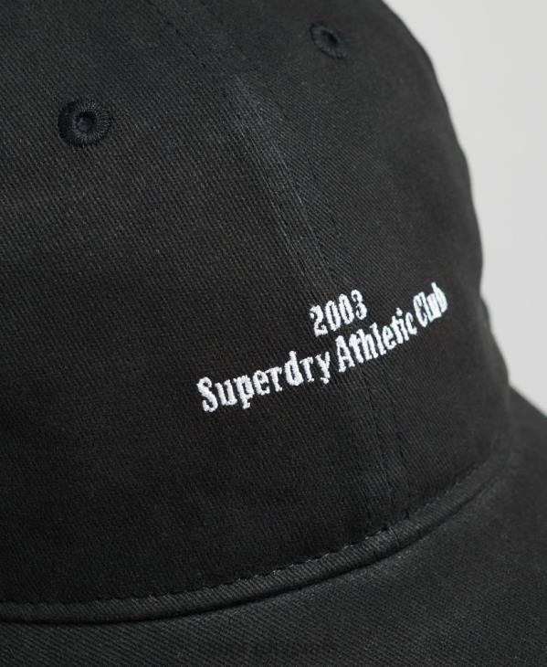 Superdry Hommes casquette de baseball essentielle D64Z1626 accessoires noir