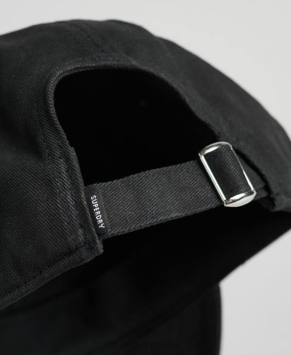 Superdry Hommes casquette de baseball essentielle D64Z1626 accessoires noir