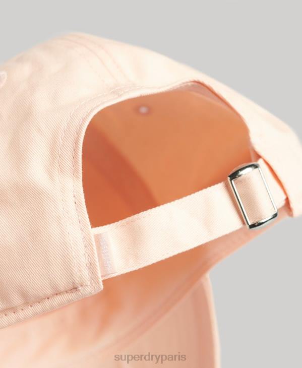Superdry Hommes casquette de baseball essentielle D64Z1657 accessoires rose