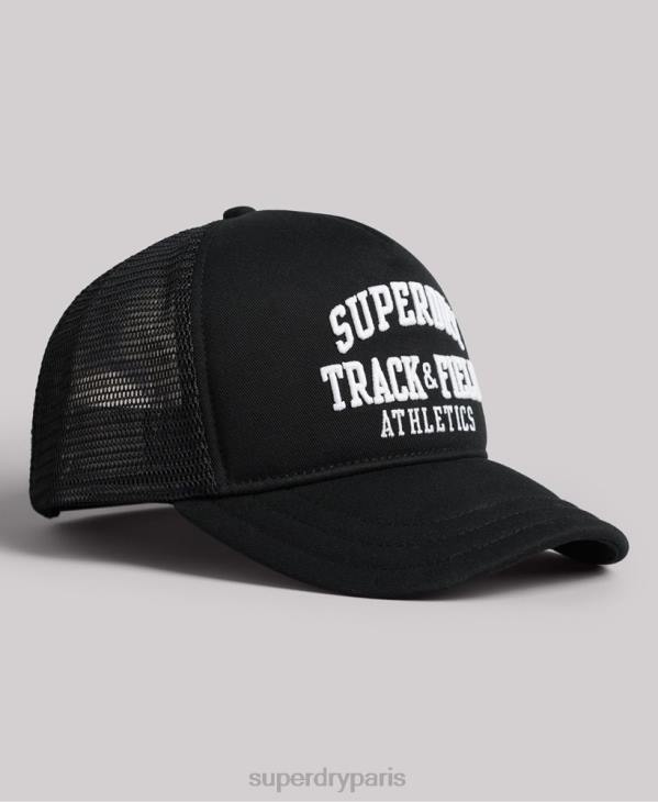 Superdry Hommes casquette de camionneur classique D64Z1790 accessoires noir