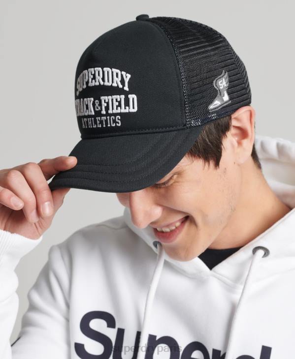 Superdry Hommes casquette de camionneur classique D64Z1790 accessoires noir